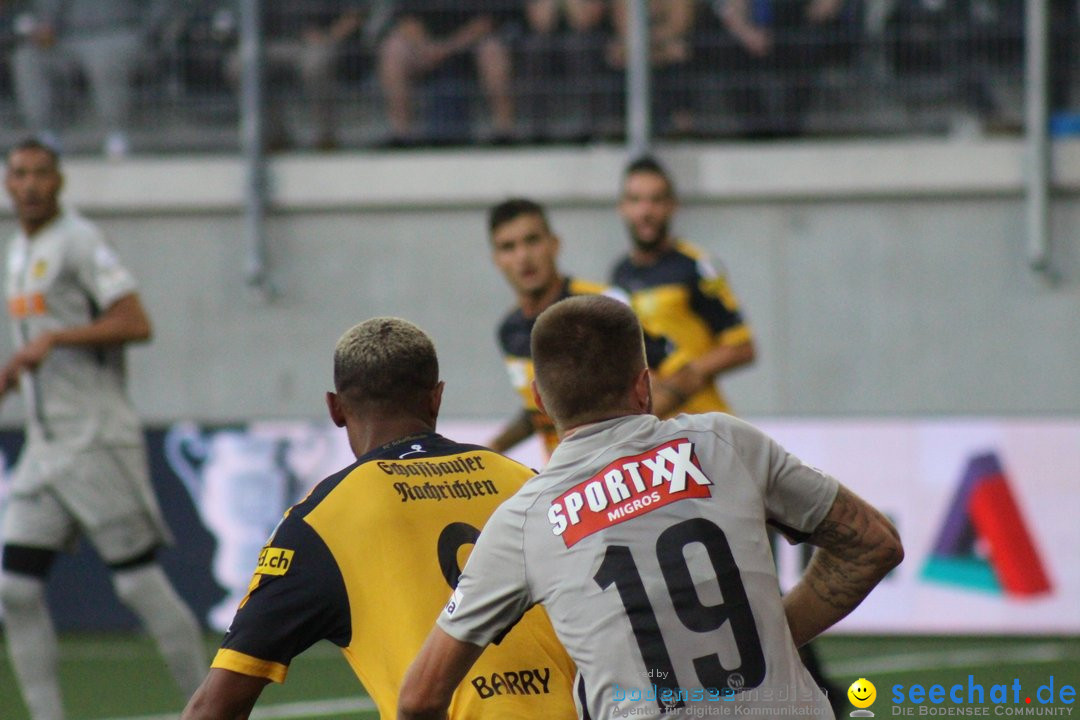 Fussball: FC Schaffhausen vs Young Boys, Schaffhausen, 15.09.2018