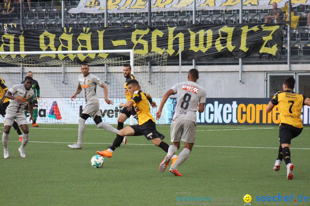 Fussball: FC Schaffhausen vs Young Boys, Schaffhausen, 15.09.2018