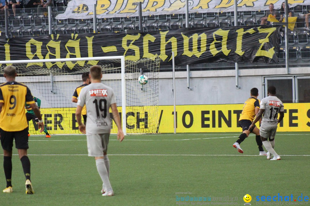 Fussball: FC Schaffhausen vs Young Boys, Schaffhausen, 15.09.2018