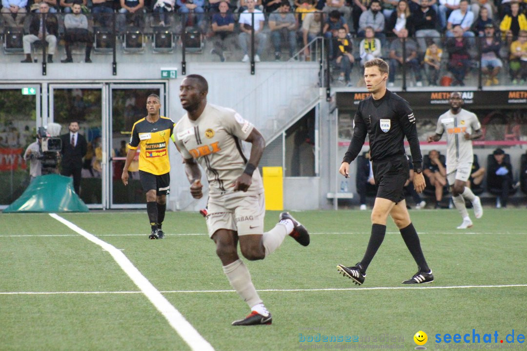 Fussball: FC Schaffhausen vs Young Boys, Schaffhausen, 15.09.2018