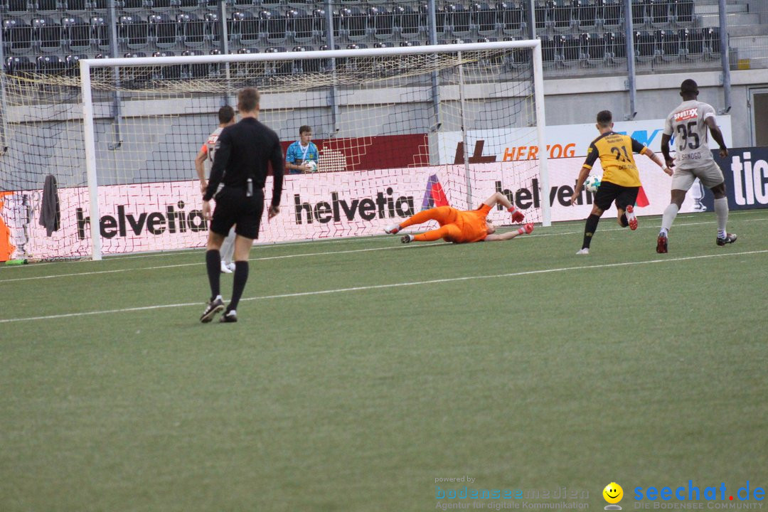 Fussball: FC Schaffhausen vs Young Boys, Schaffhausen, 15.09.2018