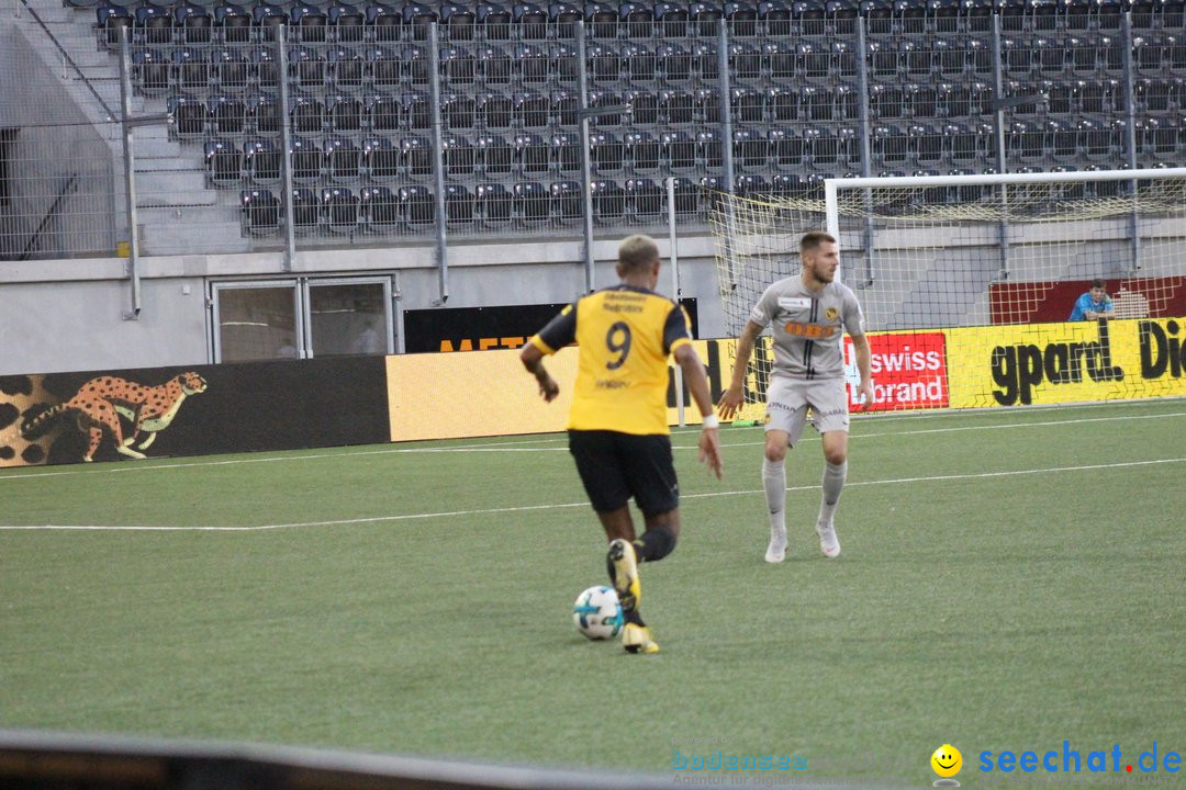 Fussball: FC Schaffhausen vs Young Boys, Schaffhausen, 15.09.2018