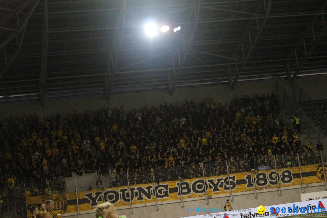 Fussball: FC Schaffhausen vs Young Boys, Schaffhausen, 15.09.2018