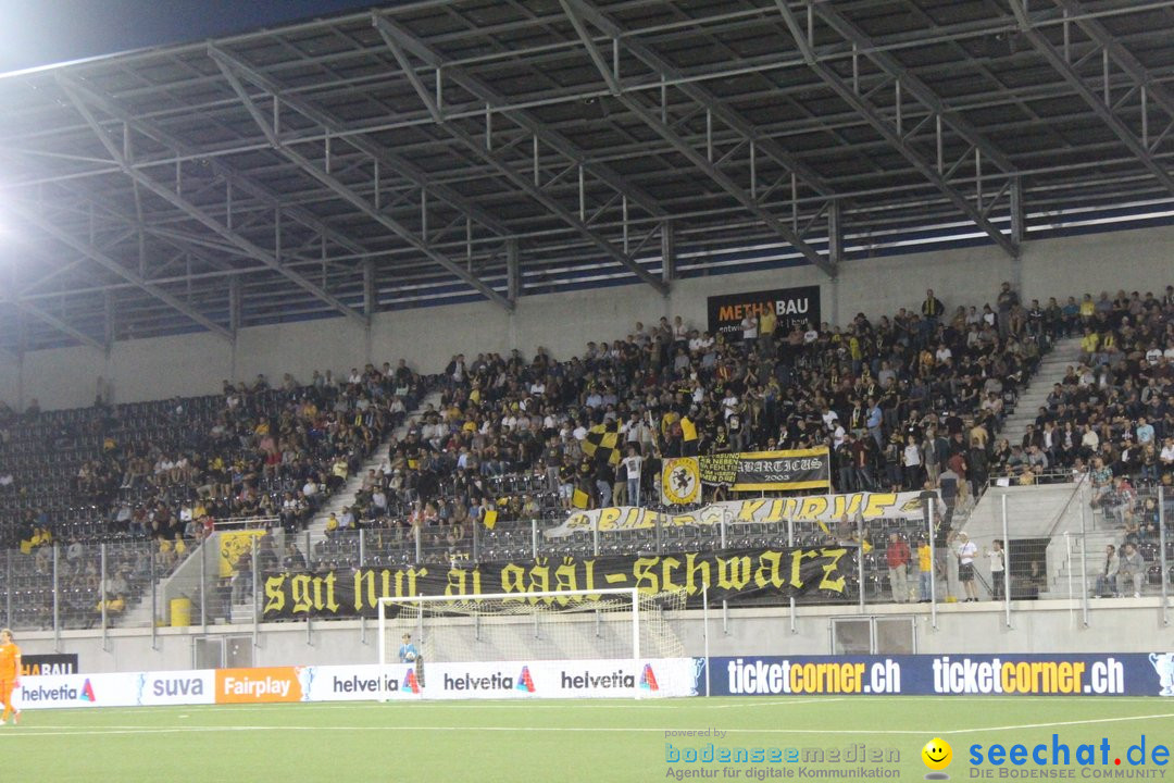 Fussball: FC Schaffhausen vs Young Boys, Schaffhausen, 15.09.2018