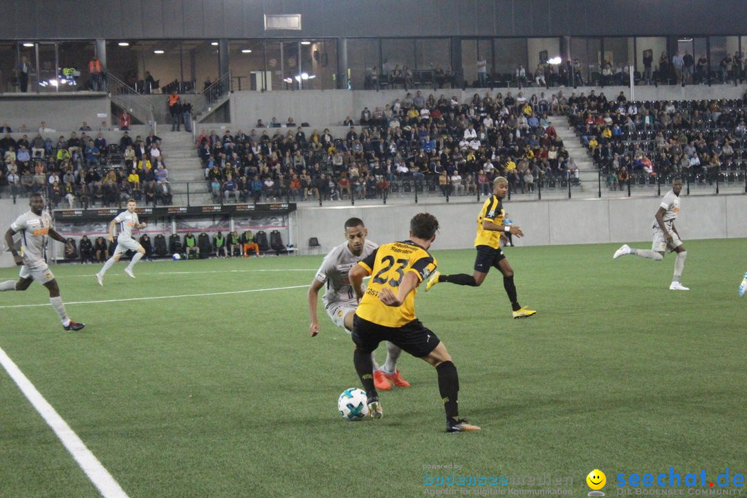 Fussball: FC Schaffhausen vs Young Boys, Schaffhausen, 15.09.2018