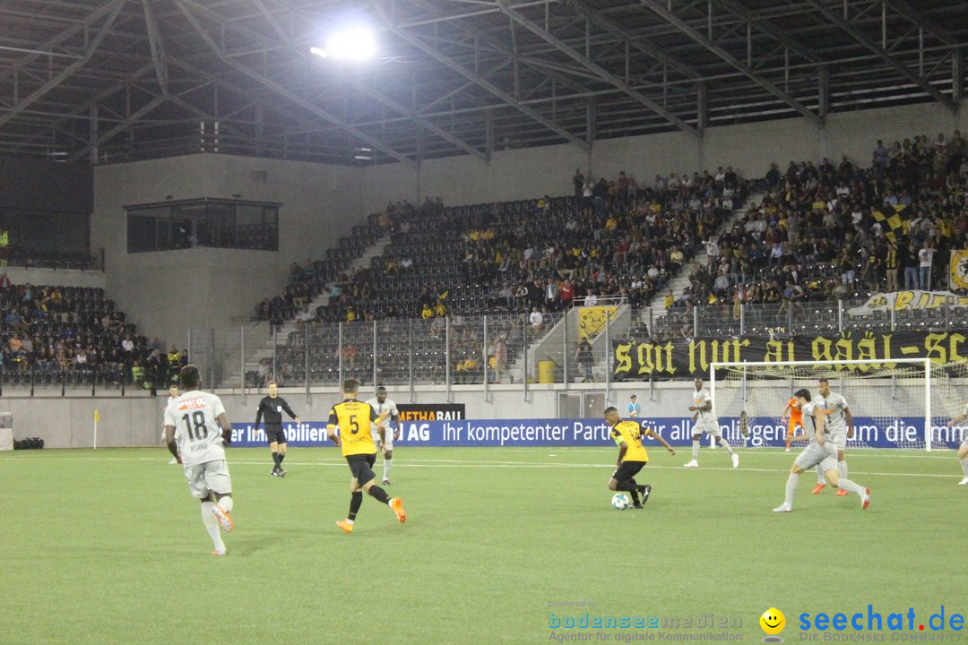 Fussball: FC Schaffhausen vs Young Boys, Schaffhausen, 15.09.2018