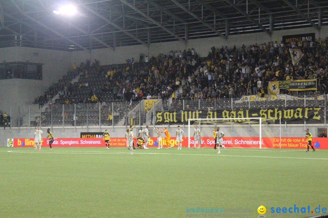 Fussball: FC Schaffhausen vs Young Boys, Schaffhausen, 15.09.2018