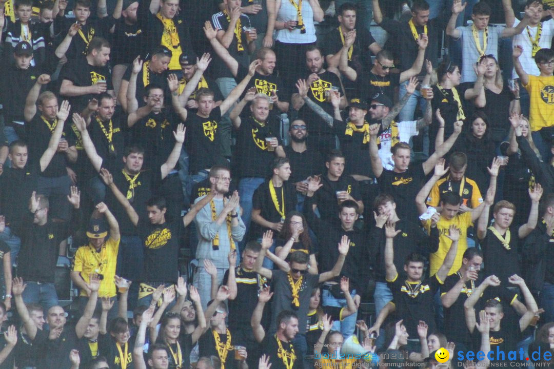 Fussball: FC Schaffhausen vs Young Boys, Schaffhausen, 15.09.2018