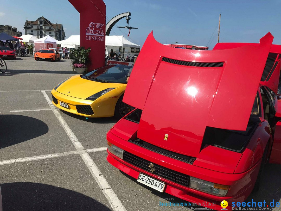 Vespa- und Auto-Treffen: Rorschach am Bodensee, 15.09.2018