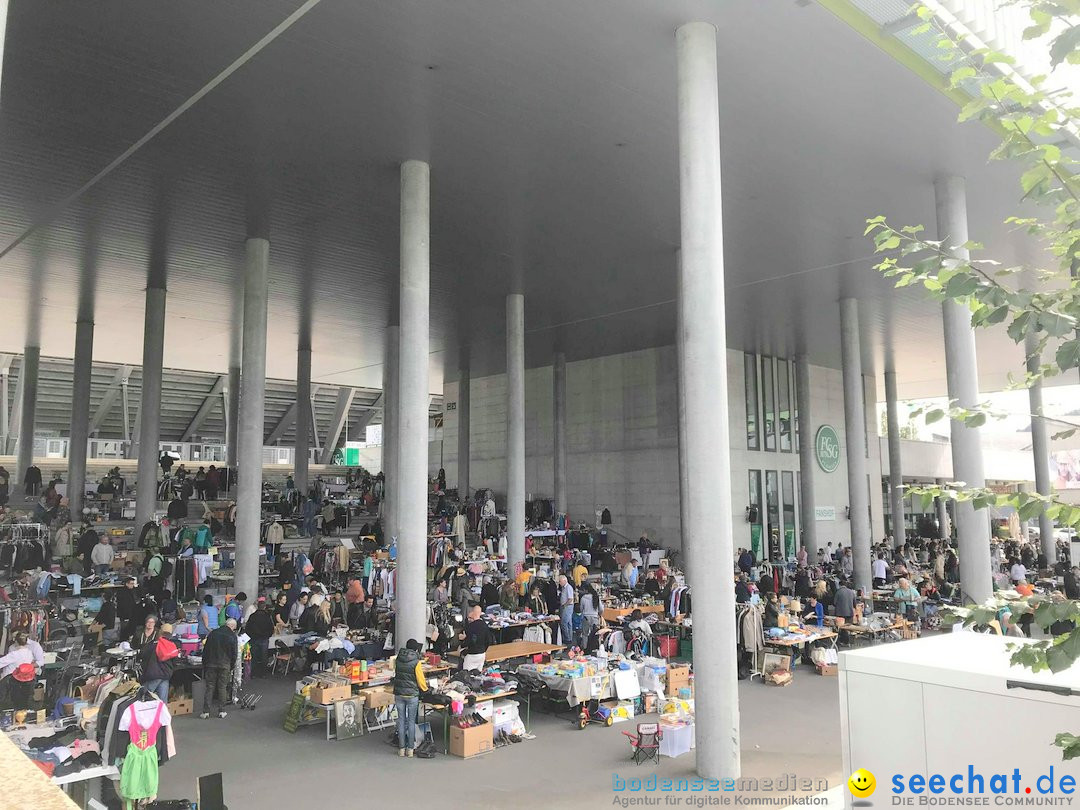 Flohmarkt: Quartierverein Winkeln in St. Gallen, 22.09.2018