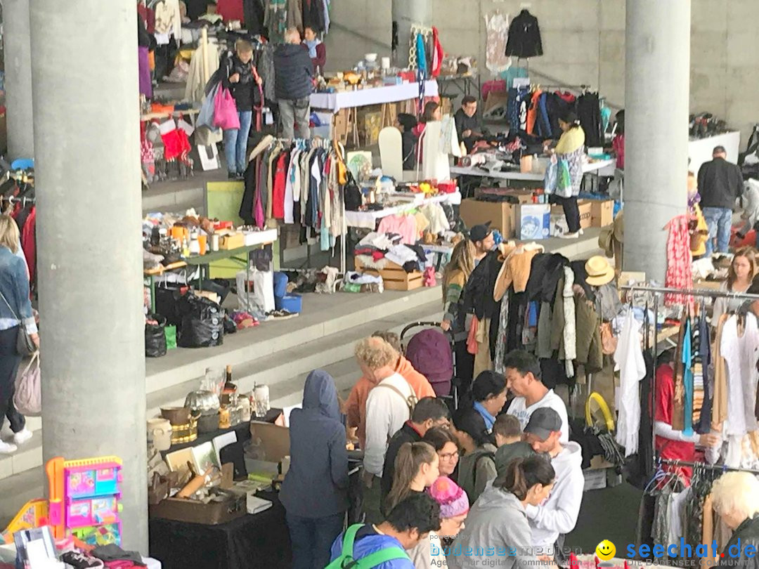 Flohmarkt: Quartierverein Winkeln in St. Gallen, 22.09.2018