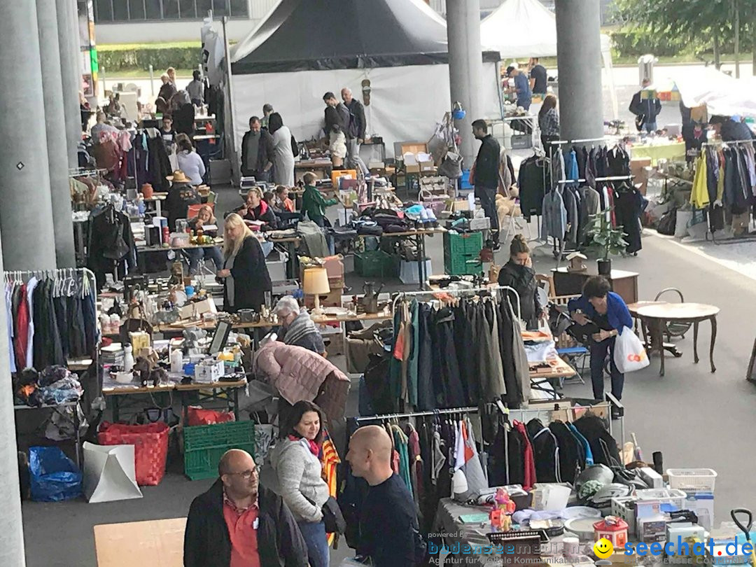 Flohmarkt: Quartierverein Winkeln in St. Gallen, 22.09.2018