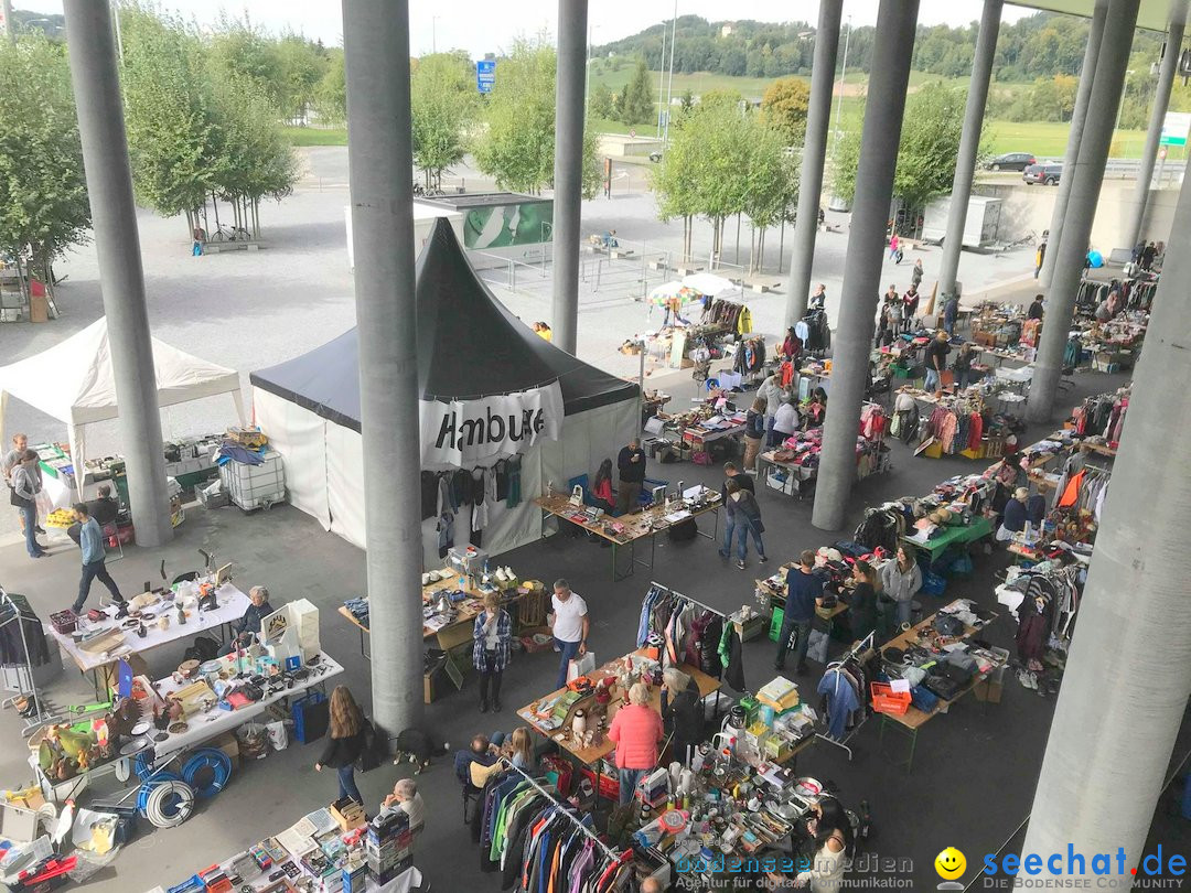 Flohmarkt: Quartierverein Winkeln in St. Gallen, 22.09.2018