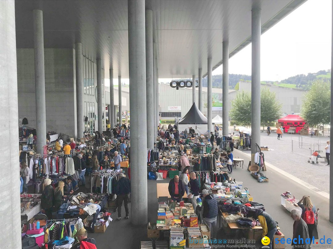 Flohmarkt: Quartierverein Winkeln in St. Gallen, 22.09.2018