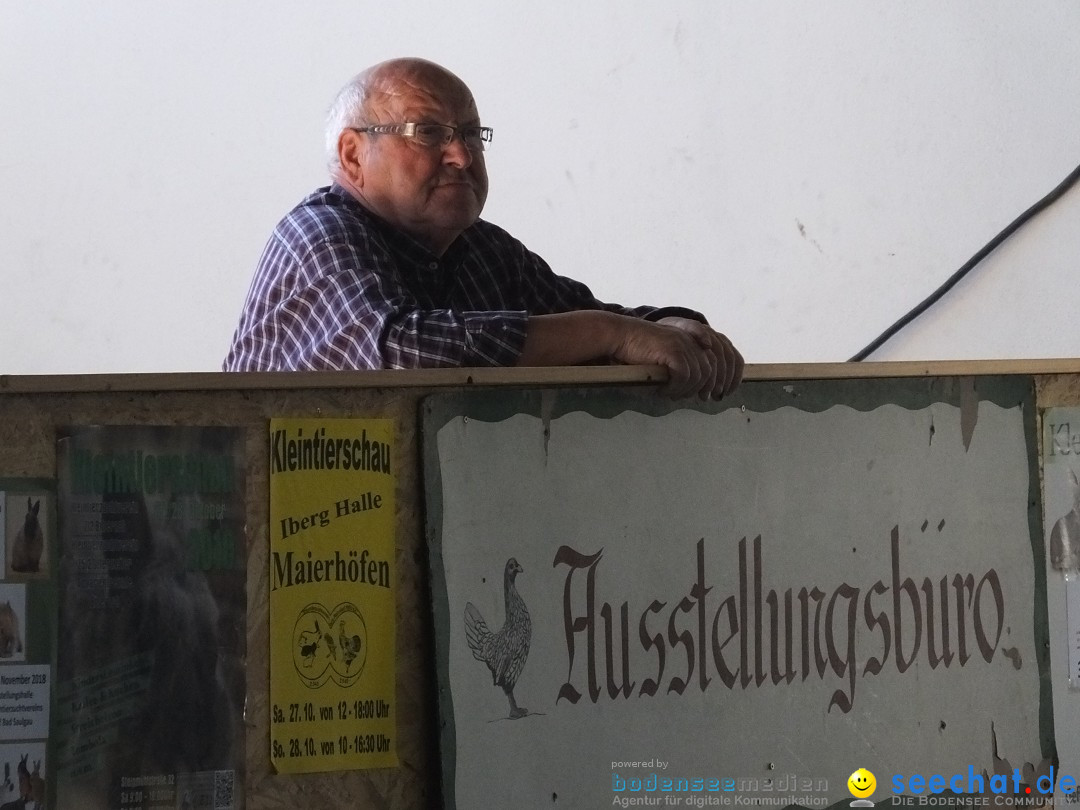 Rassegefluegelschau: Riedlingen, 14.10.2018