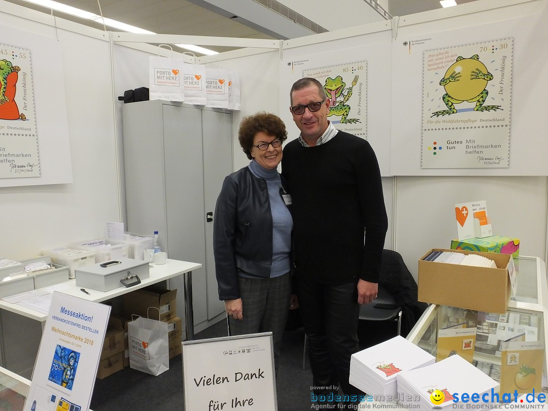 Briefmarkenmesse: Sindelfingen bei Stuttgart, 26.10.2018