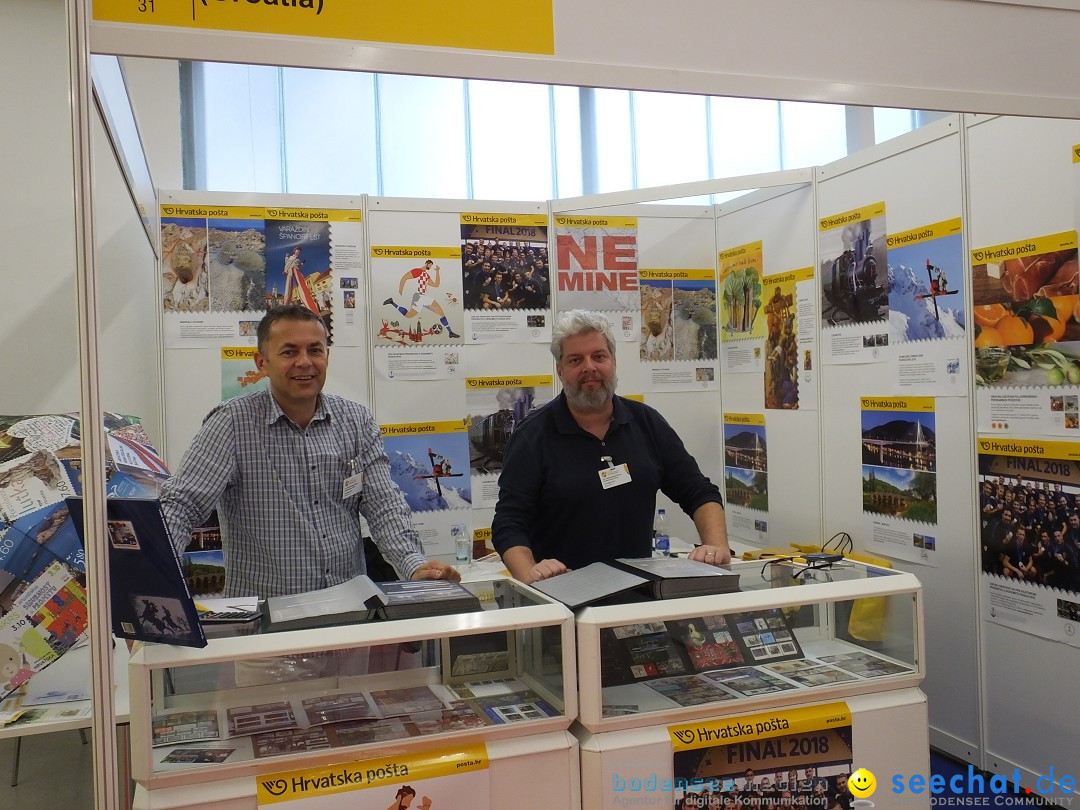 Briefmarkenmesse: Sindelfingen bei Stuttgart, 26.10.2018