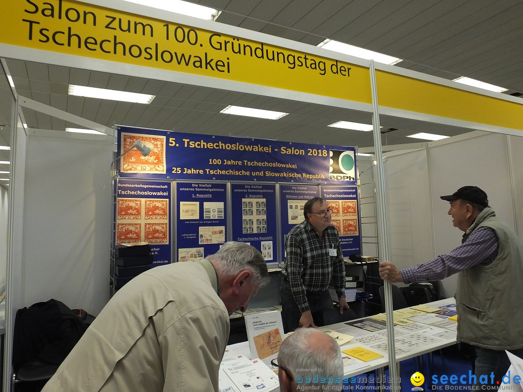 Briefmarkenmesse: Sindelfingen bei Stuttgart, 26.10.2018