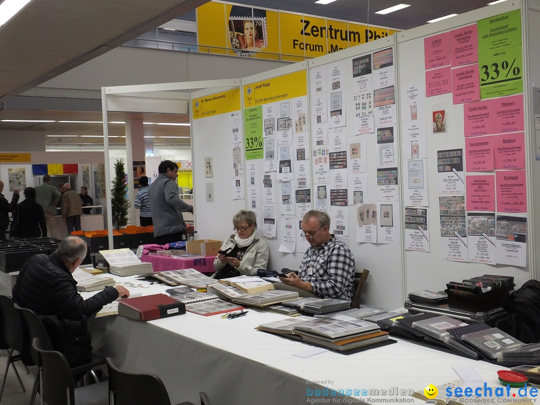 Briefmarkenmesse: Sindelfingen bei Stuttgart, 26.10.2018