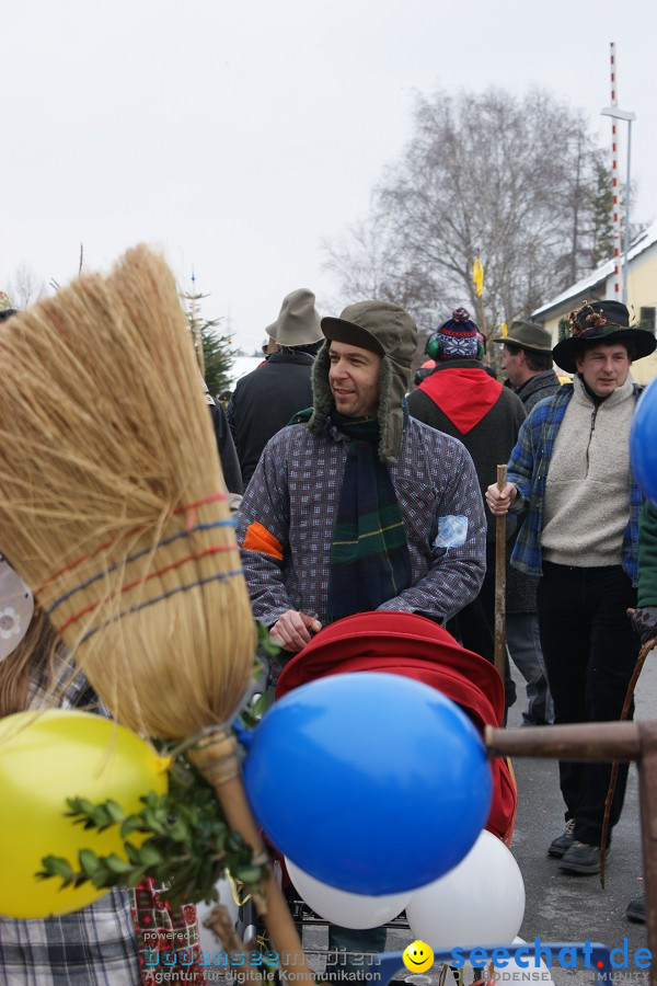 Narrensprung - Besenwirtschaft: Nenzingen, 14.02.2010