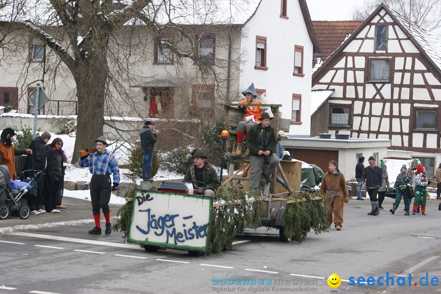 Narrensprung - Besenwirtschaft: Nenzingen, 14.02.2010