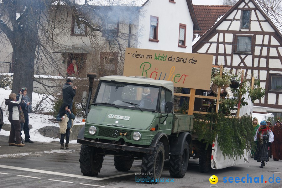 Narrensprung - Besenwirtschaft: Nenzingen, 14.02.2010