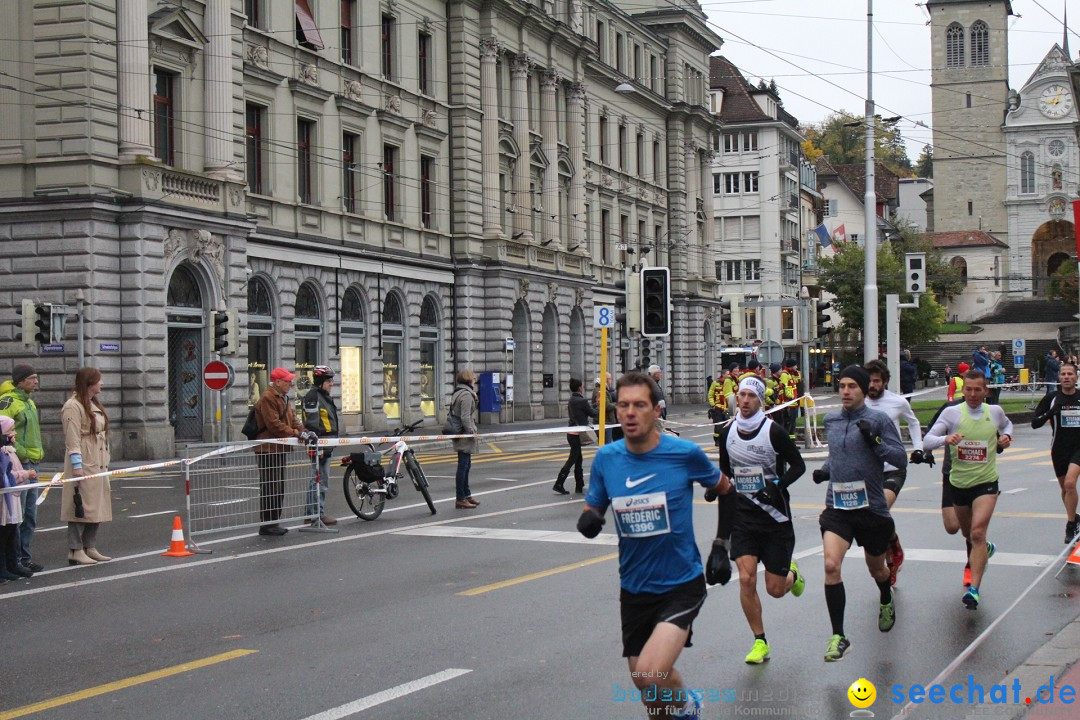 Swiss City Marathon: Lucerne Luzern Schweiz Switzerland, 28.10.2018