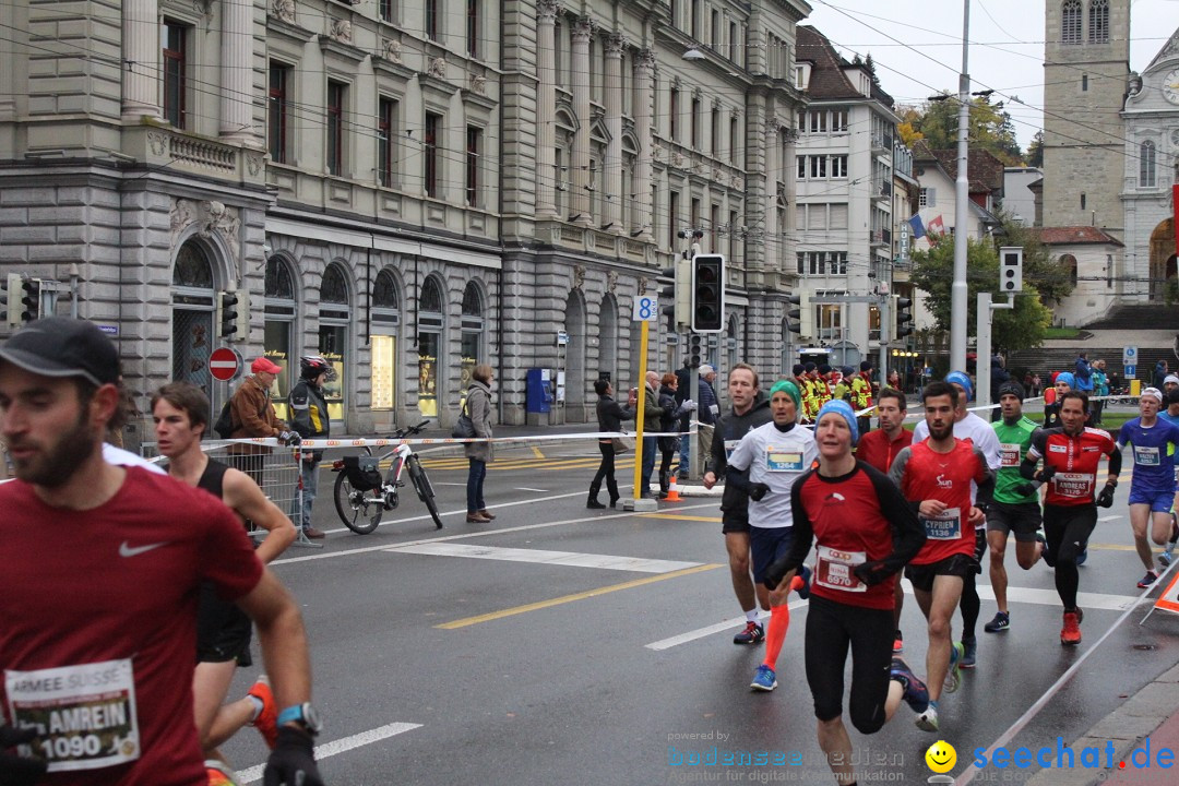 Swiss City Marathon: Lucerne Luzern Schweiz Switzerland, 28.10.2018