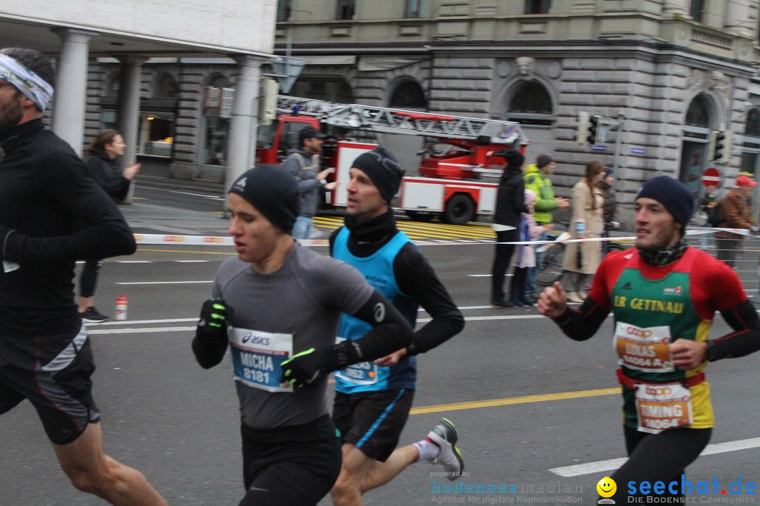 Swiss City Marathon: Lucerne Luzern Schweiz Switzerland, 28.10.2018