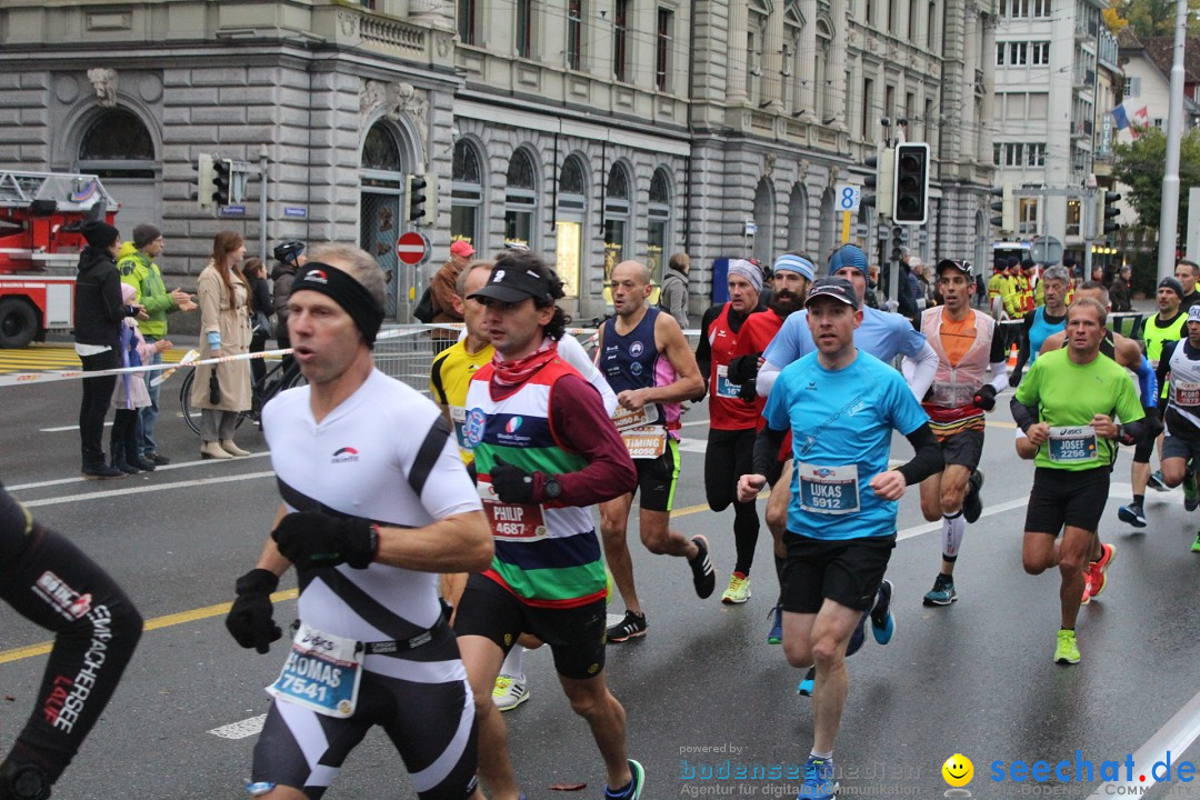 Swiss City Marathon: Lucerne Luzern Schweiz Switzerland, 28.10.2018