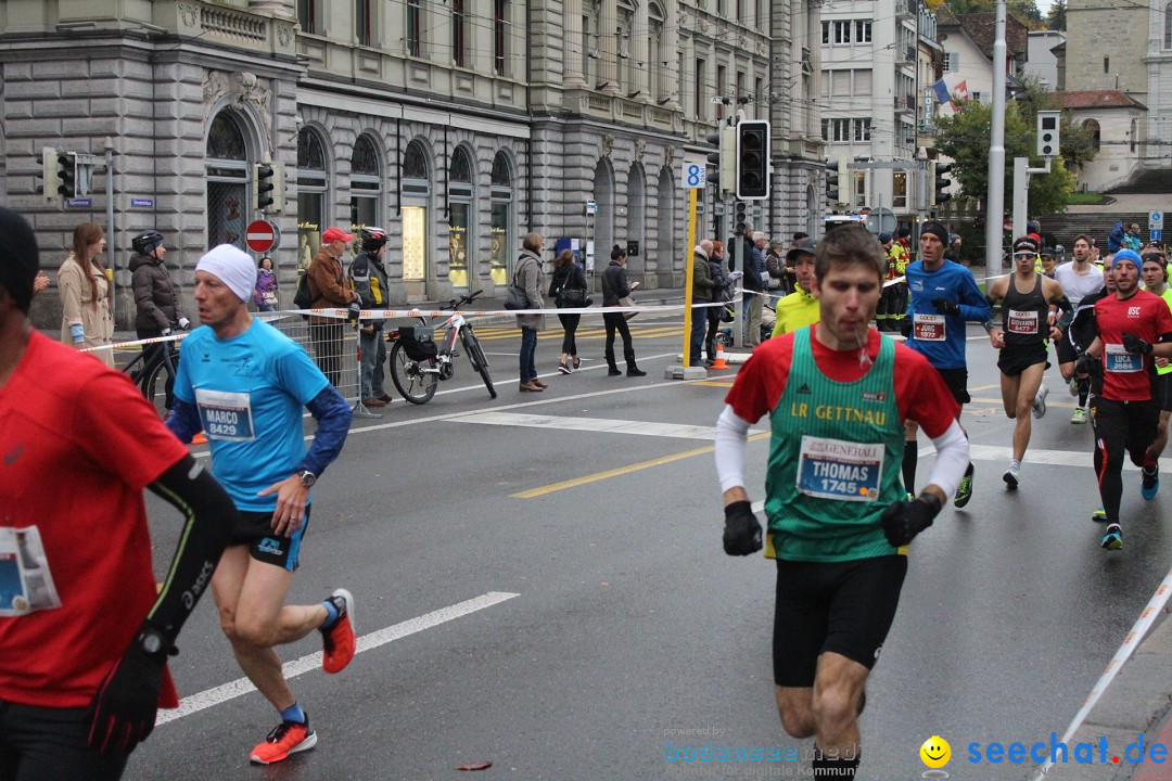 Swiss City Marathon: Lucerne Luzern Schweiz Switzerland, 28.10.2018