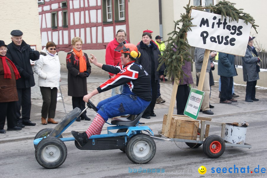 Narrensprung - Besenwirtschaft: Nenzingen, 14.02.2010