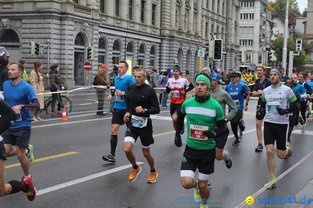 Swiss City Marathon: Lucerne Luzern Schweiz Switzerland, 28.10.2018