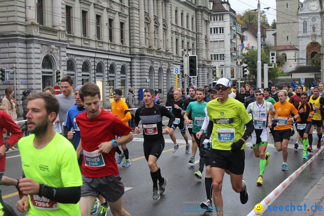 Swiss City Marathon: Lucerne Luzern Schweiz Switzerland, 28.10.2018