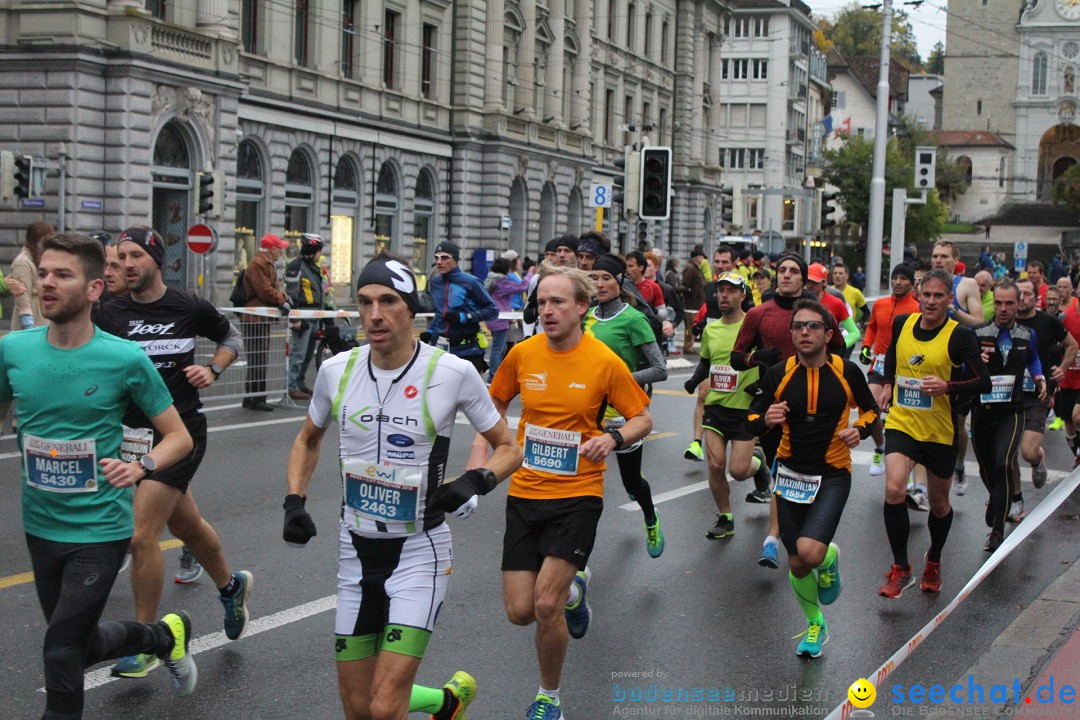 Swiss City Marathon: Lucerne Luzern Schweiz Switzerland, 28.10.2018