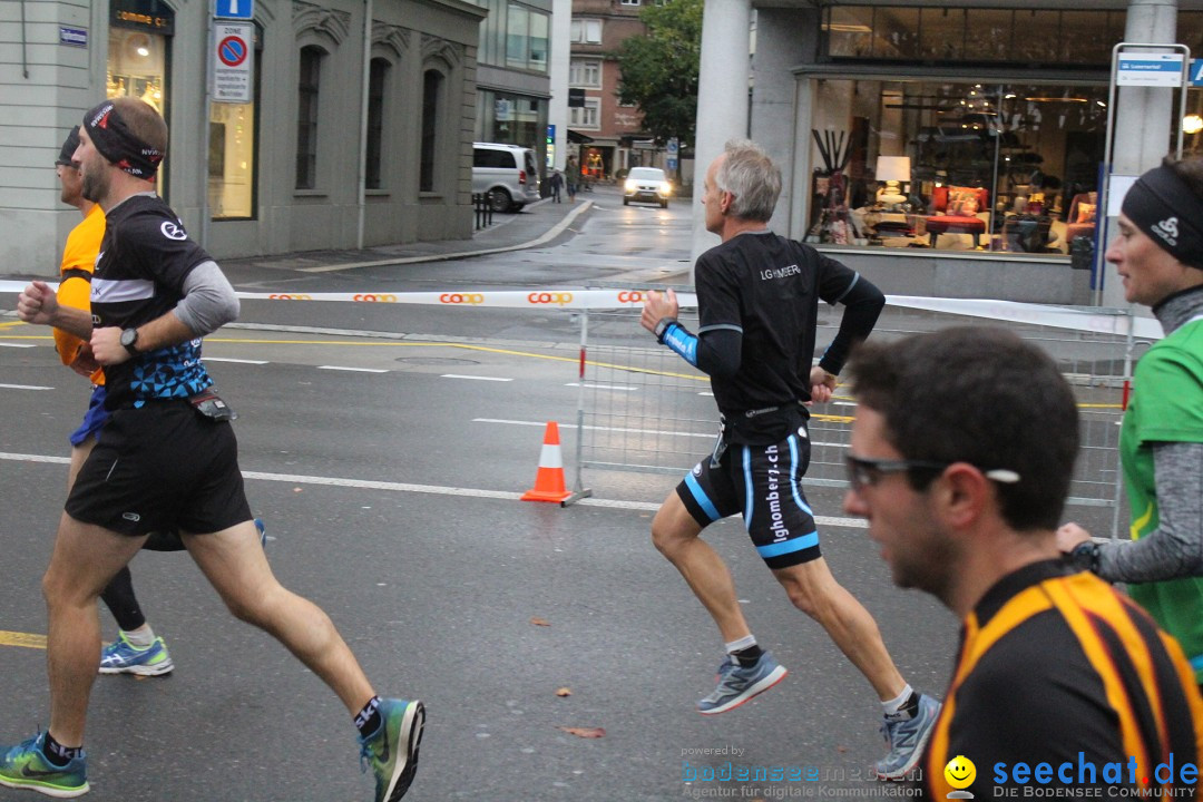 Swiss City Marathon: Lucerne Luzern Schweiz Switzerland, 28.10.2018