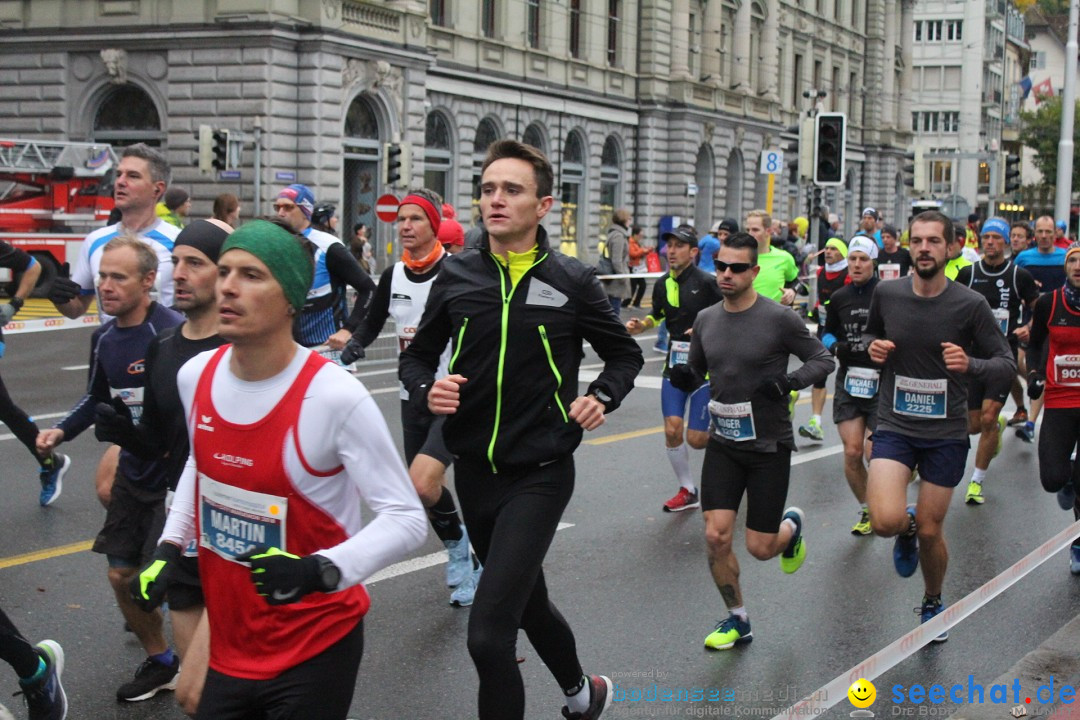 Swiss City Marathon: Lucerne Luzern Schweiz Switzerland, 28.10.2018