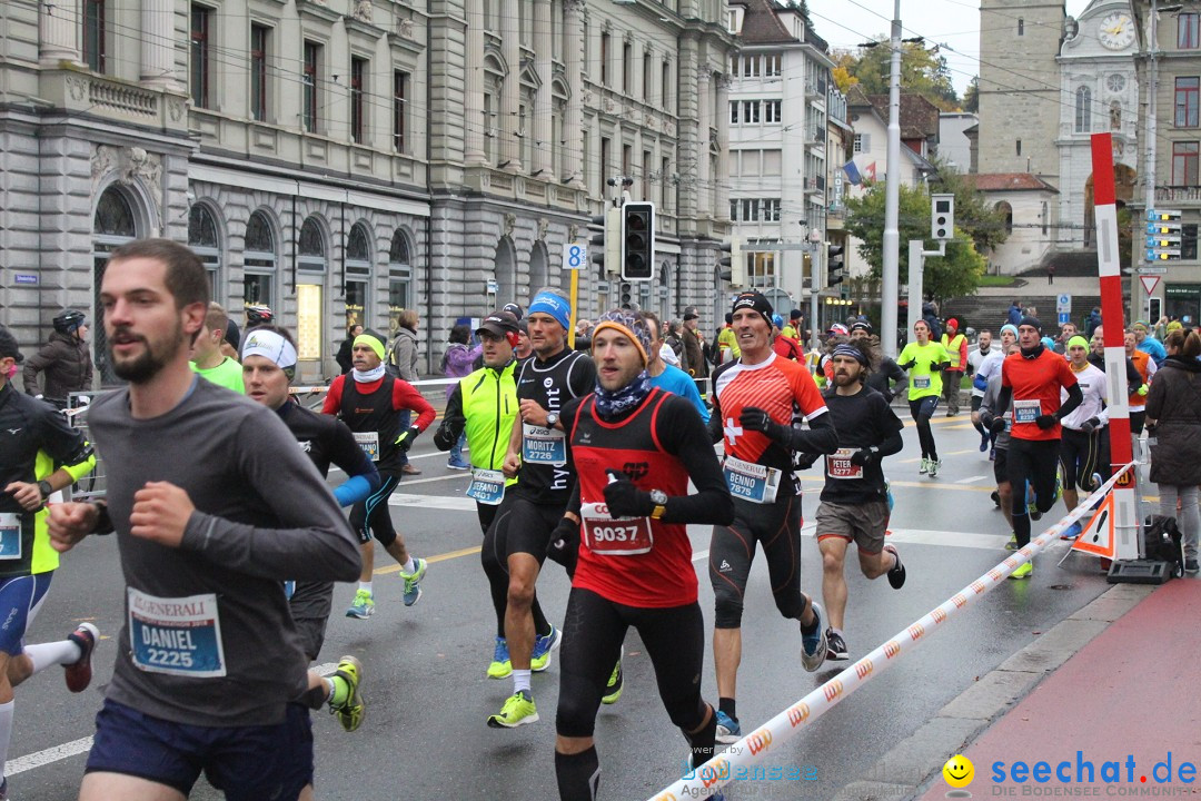 Swiss City Marathon: Lucerne Luzern Schweiz Switzerland, 28.10.2018