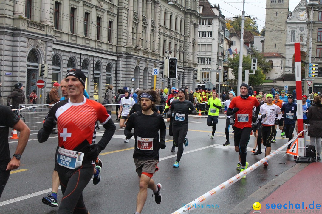 Swiss City Marathon: Lucerne Luzern Schweiz Switzerland, 28.10.2018