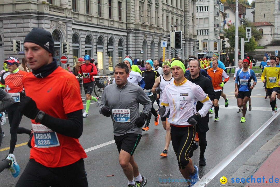 Swiss City Marathon: Lucerne Luzern Schweiz Switzerland, 28.10.2018