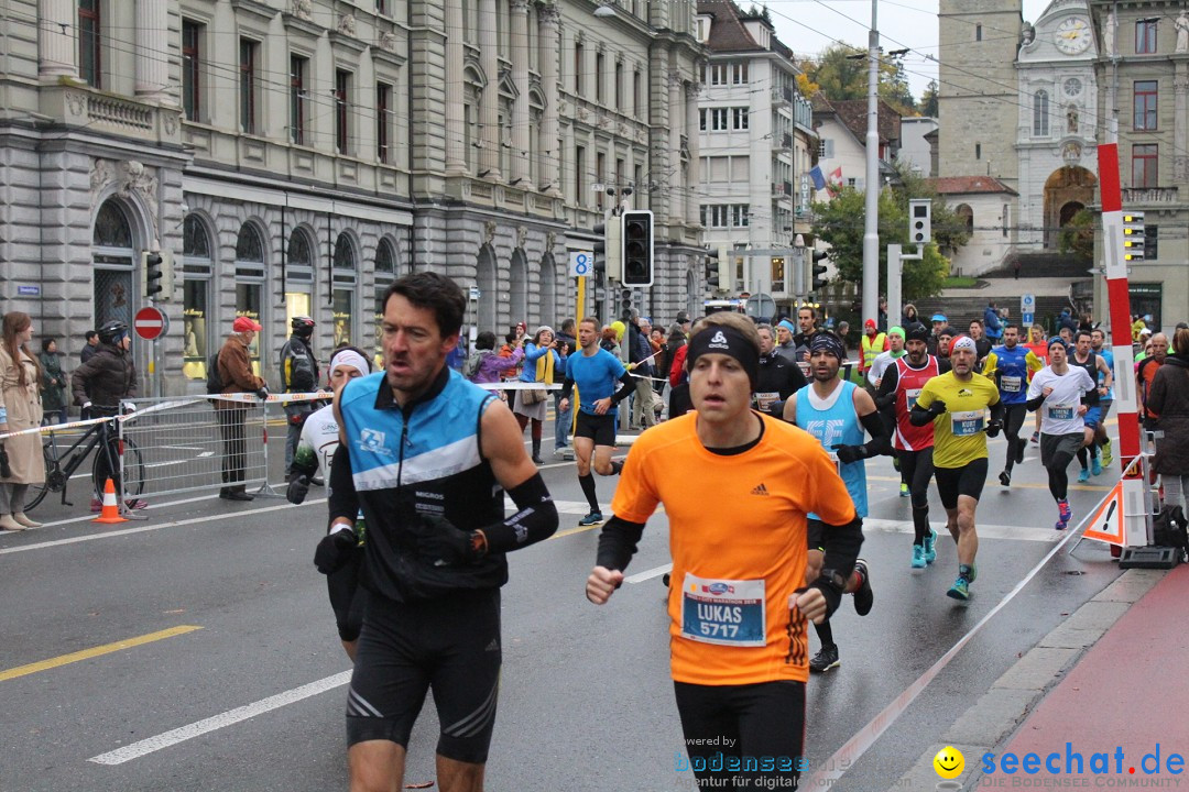 Swiss City Marathon: Lucerne Luzern Schweiz Switzerland, 28.10.2018