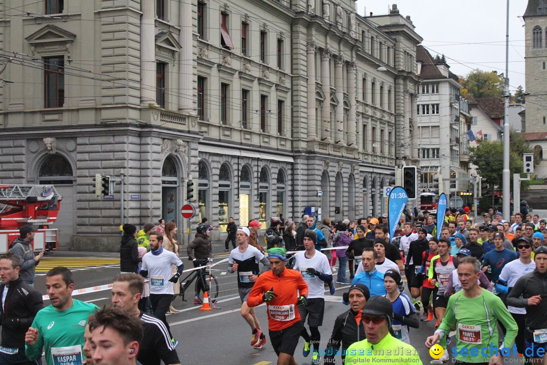 Swiss City Marathon: Lucerne Luzern Schweiz Switzerland, 28.10.2018