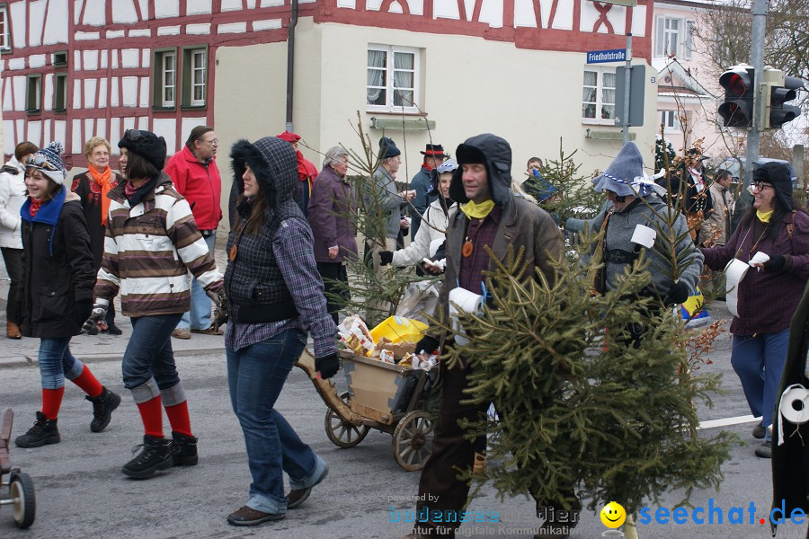 Narrensprung - Besenwirtschaft: Nenzingen, 14.02.2010