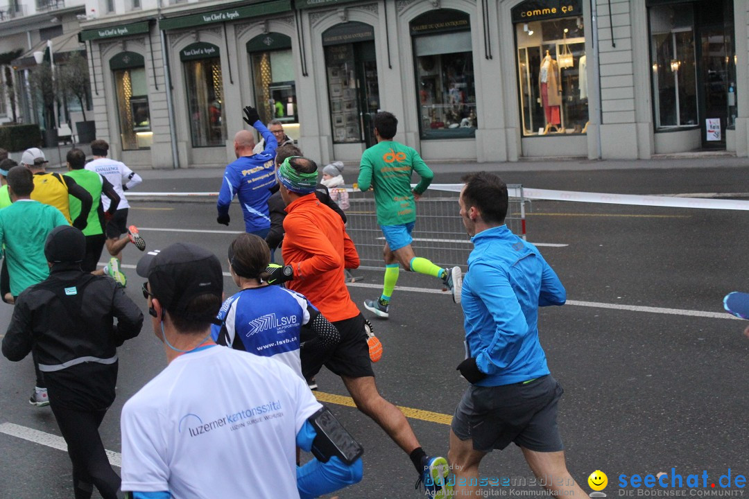 Swiss City Marathon: Lucerne Luzern Schweiz Switzerland, 28.10.2018