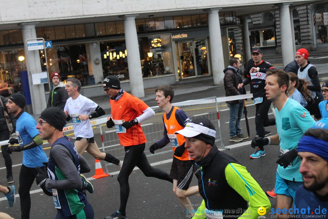 Swiss City Marathon: Lucerne Luzern Schweiz Switzerland, 28.10.2018