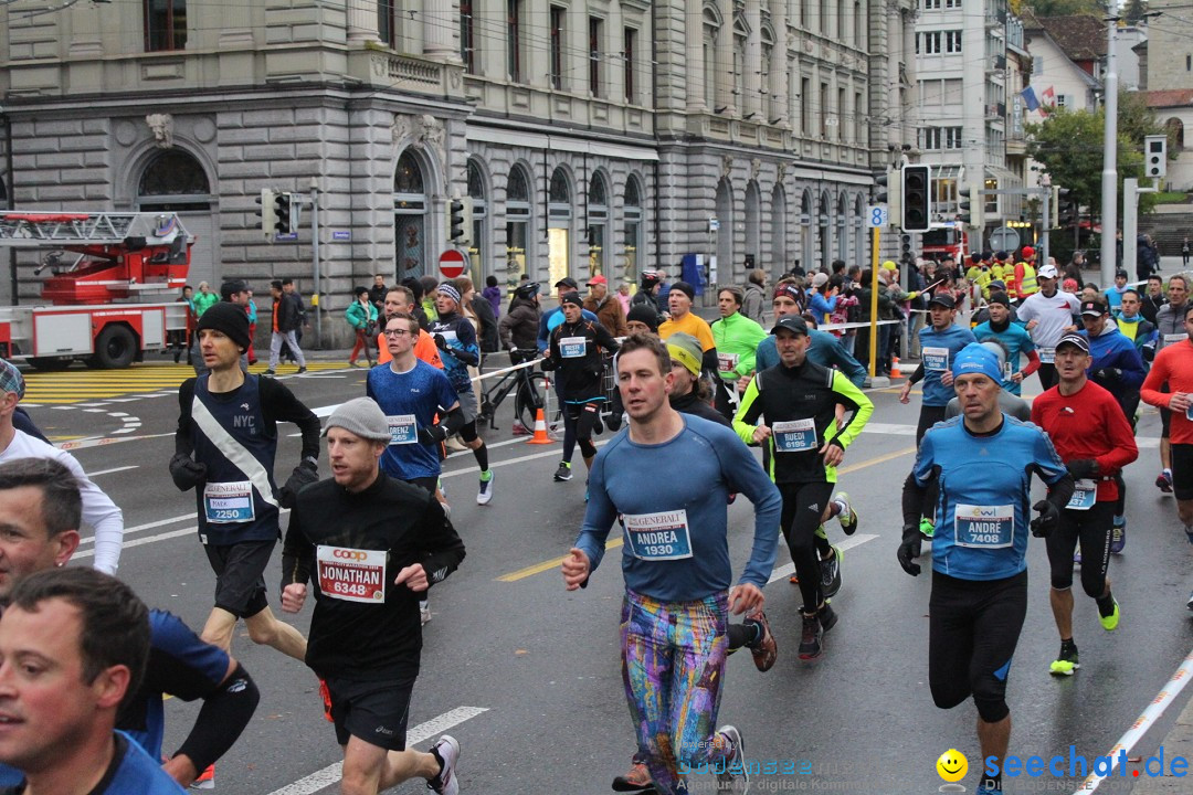 Swiss City Marathon: Lucerne Luzern Schweiz Switzerland, 28.10.2018