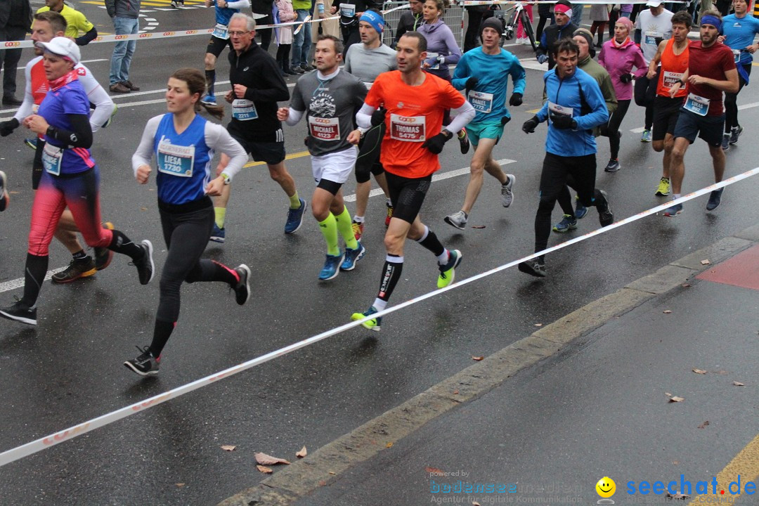 Swiss City Marathon: Lucerne Luzern Schweiz Switzerland, 28.10.2018