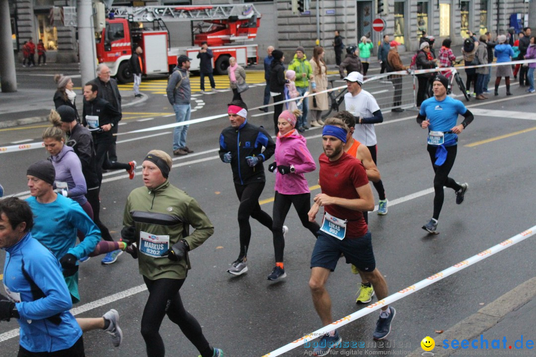 Swiss City Marathon: Lucerne Luzern Schweiz Switzerland, 28.10.2018