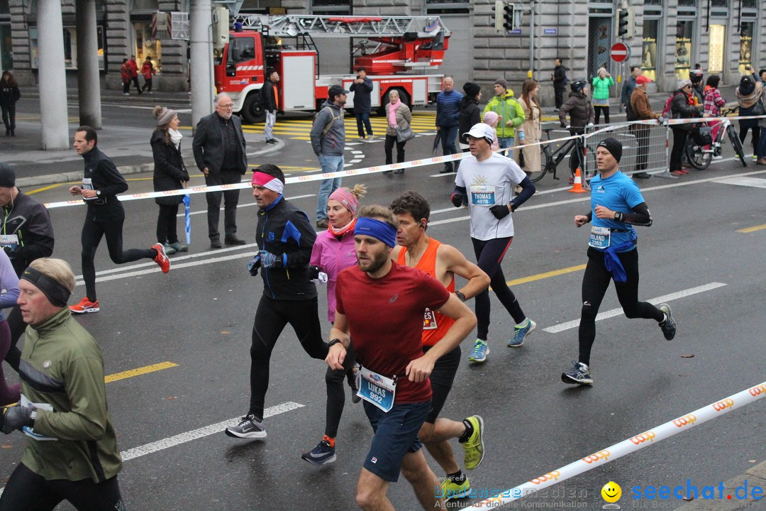 Swiss City Marathon: Lucerne Luzern Schweiz Switzerland, 28.10.2018