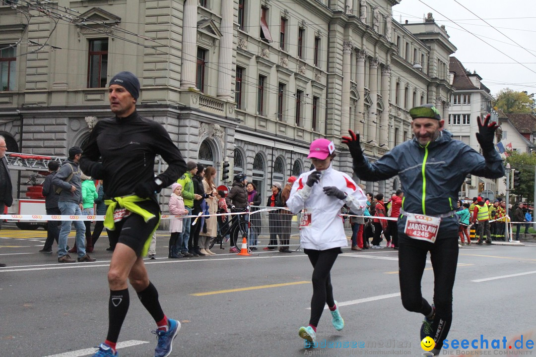 Swiss City Marathon: Lucerne Luzern Schweiz Switzerland, 28.10.2018